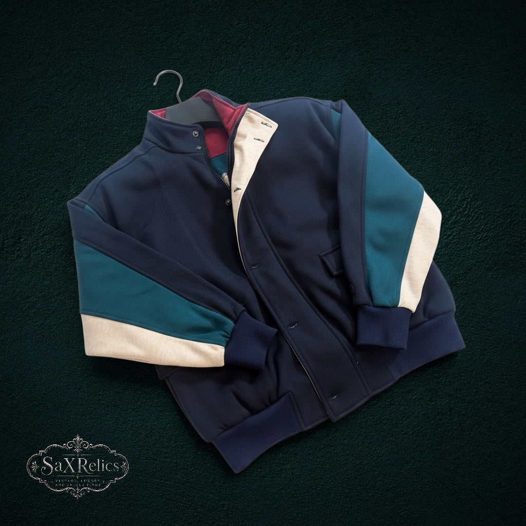 Vintage Christian Dior Monsieur - Colorblock Track Jacket - L